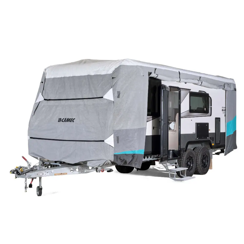 Load image into Gallery viewer, Camec Premium Caravan Cover Water Resistant Suits 4.3m (14Ft ) - 4.8m (16Ft)
