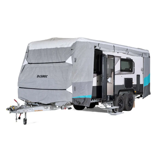 Camec Premium Caravan Cover Water Resistant Suits 4.3m (14Ft ) - 4.8m (16Ft)
