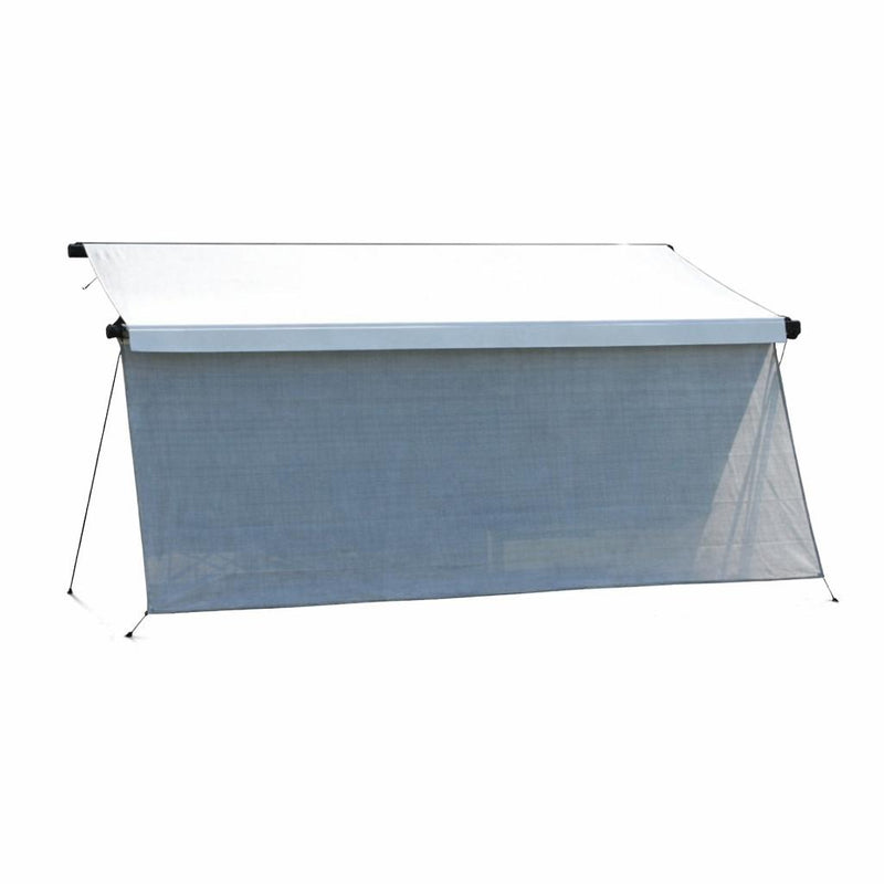 Load image into Gallery viewer, Camec Privacy Awning Screen 4.9 x 1.8m Steel Grey
