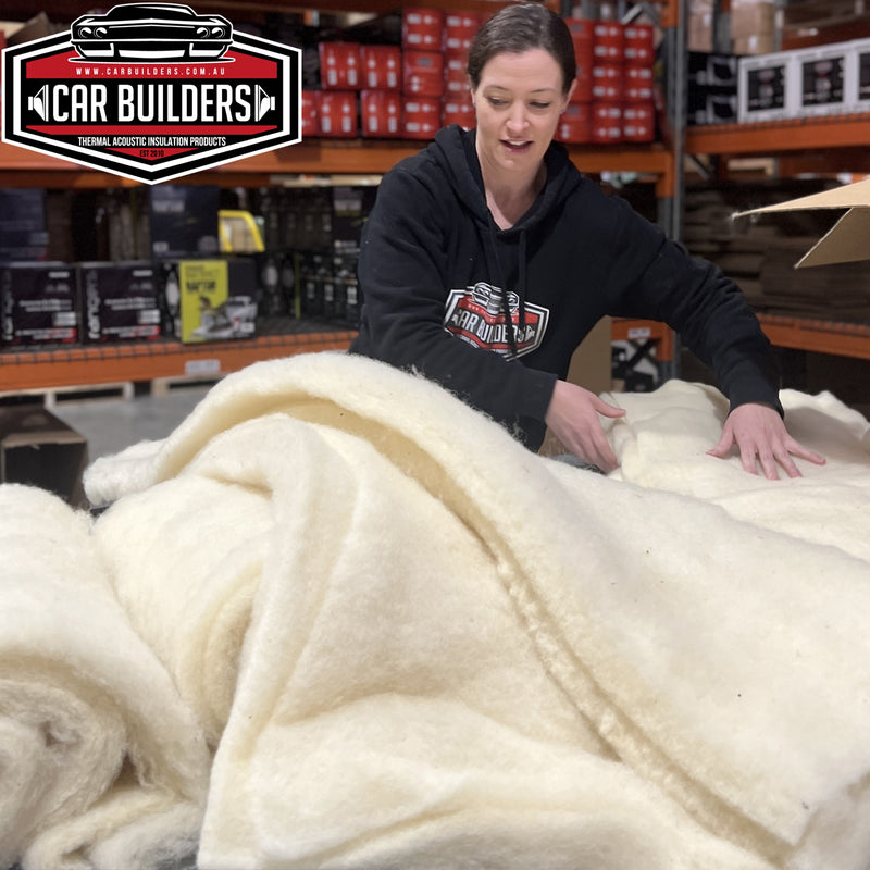 Load image into Gallery viewer, Car Builders Havelock 100 % Wool 15sqm 410mm x 1220mm 30 Batts Per Box

