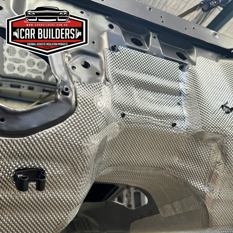 Load image into Gallery viewer, Car Builders Heat Shield - Peel &amp; Stick 500 x 400mm
