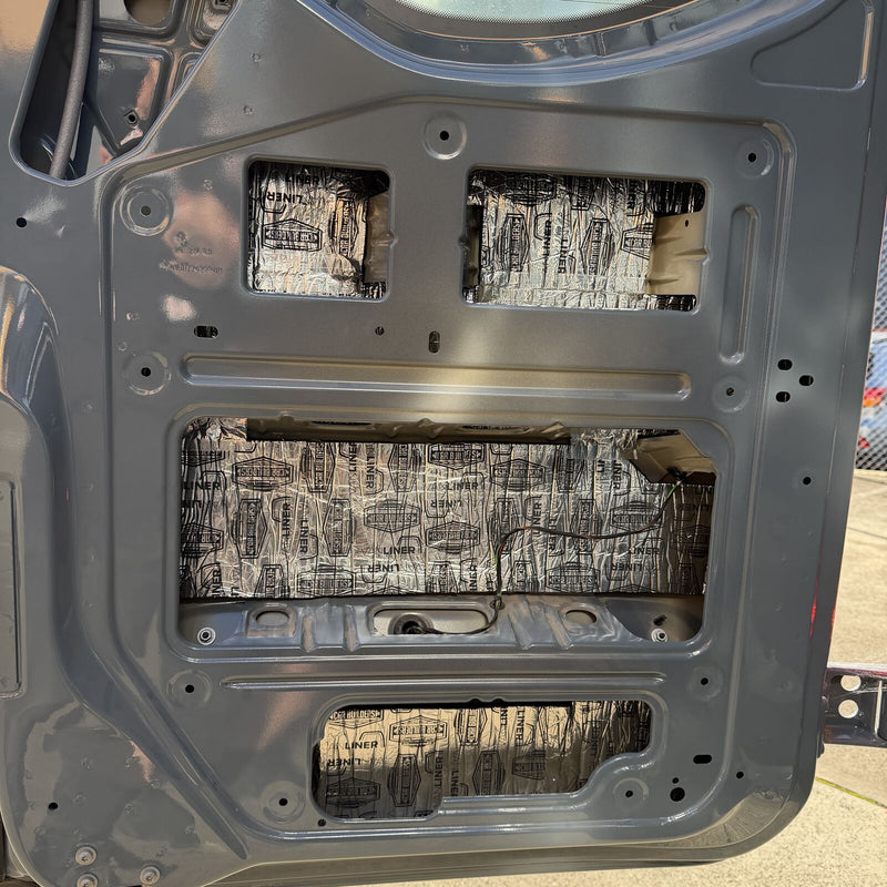 Load image into Gallery viewer, Car Builders LWB HR Mercedes Sprinter 2018 On Pre-Cut Complete Insulation Van Liner &amp; Van Seal Kit - Single Door
