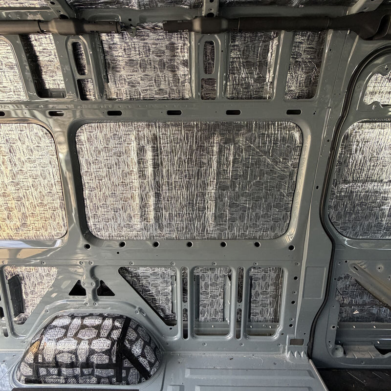 Load image into Gallery viewer, Car Builders LWB HR Mercedes Sprinter 2018 On Pre-Cut Complete Insulation Van Liner &amp; Van Seal Kit - Single Door
