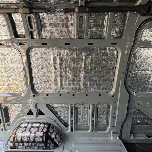 Car Builders LWB HR Mercedes Sprinter 2018 On Pre-Cut Complete Insulation Van Liner & Van Seal Kit - Single Door