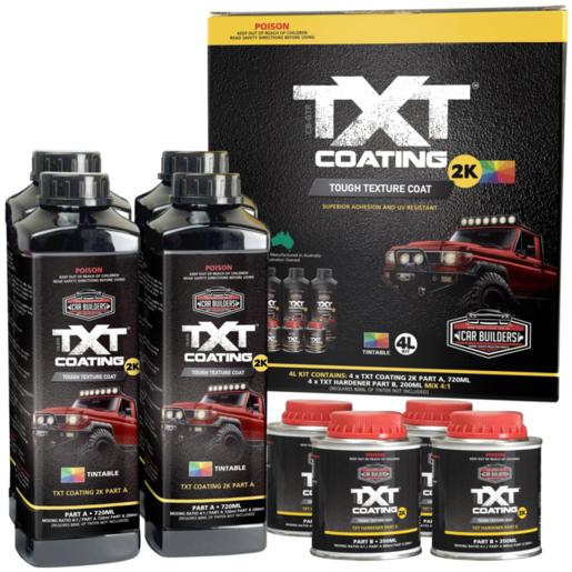 Load image into Gallery viewer, Car Builders TXT Coating 2K Tintable Textured Underbody Vehicle Paint 4L
