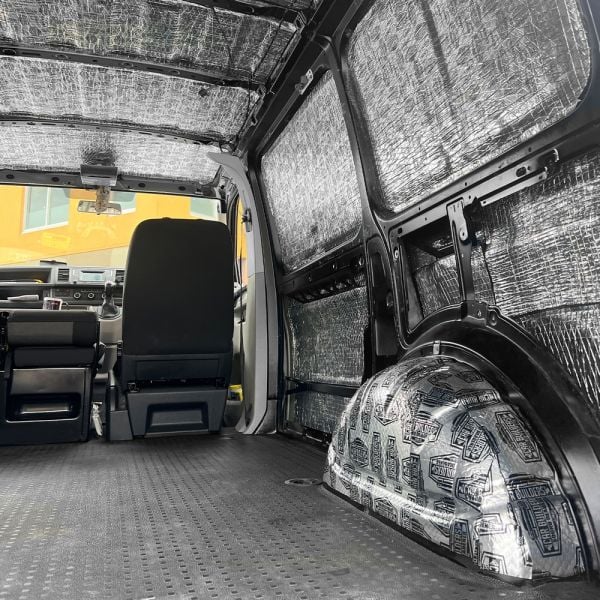 Load image into Gallery viewer, Car Builders Van Liner Thermal Acoustic Barrier Foam 1 x 5 Meter x 10mm Thick
