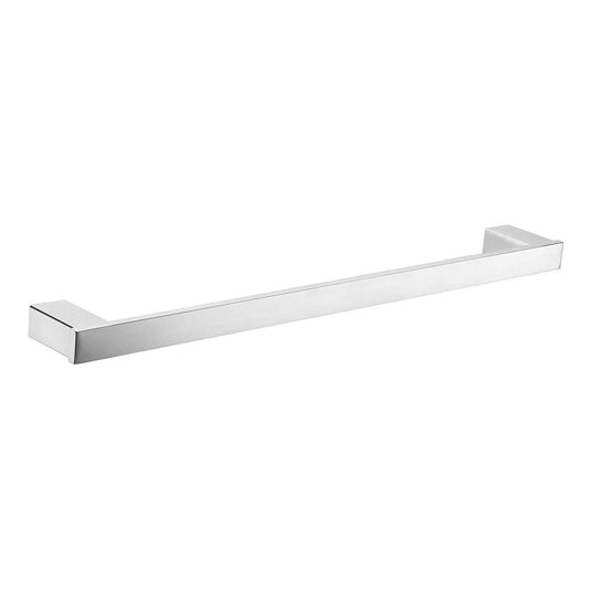 Chunky Single Towel Rail 600mm Chrome