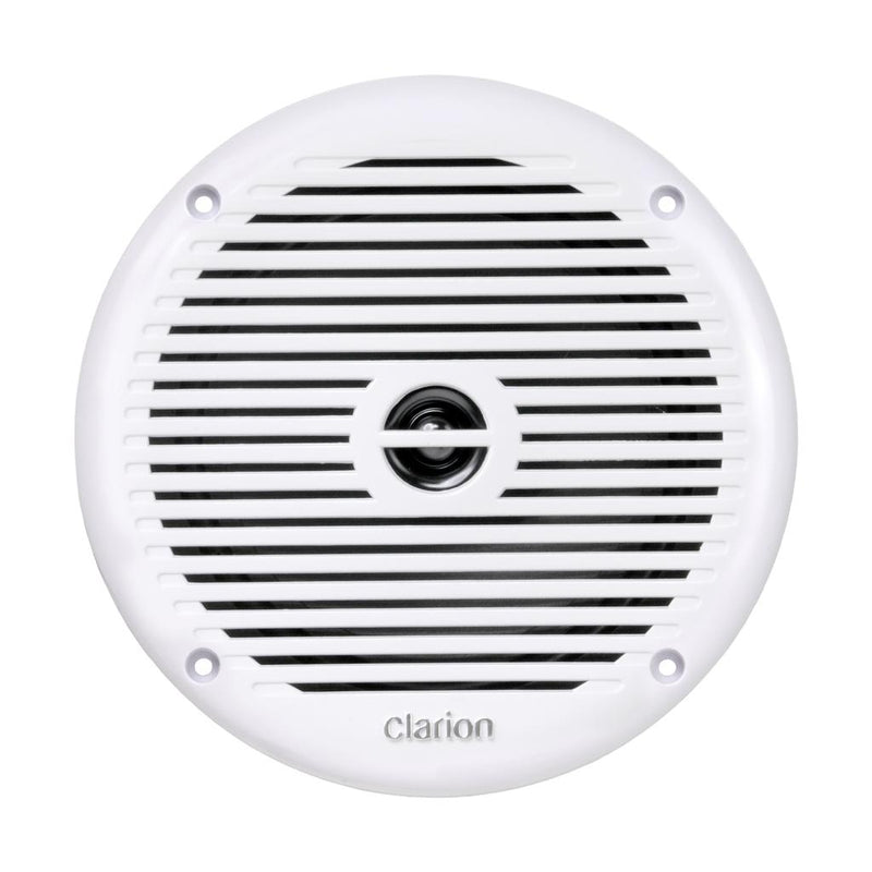 Load image into Gallery viewer, Clarion CME1624RW White 6.5&quot; 2-Way Ultra-Slim Water Resistant Speaker Single
