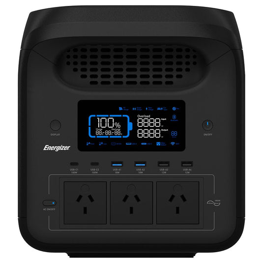 Energizer Peak 1800 Portable Power Station 100AH - 1229Wh