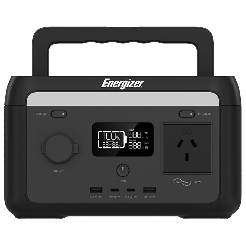 Load image into Gallery viewer, Energizer Peak 300 Portable Power Station 17AH - 204.8Wh
