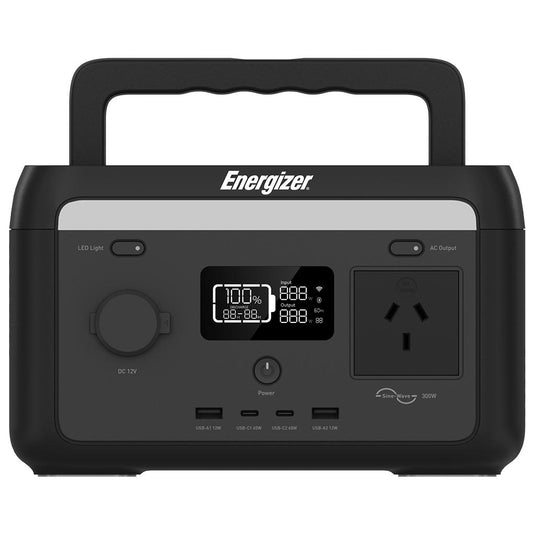 Energizer Peak 300 Portable Power Station 17AH - 204.8Wh