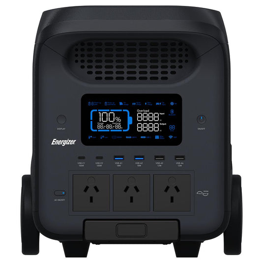 Energizer Peak 3000 Portable Power Station 200AH - 2560Wh
