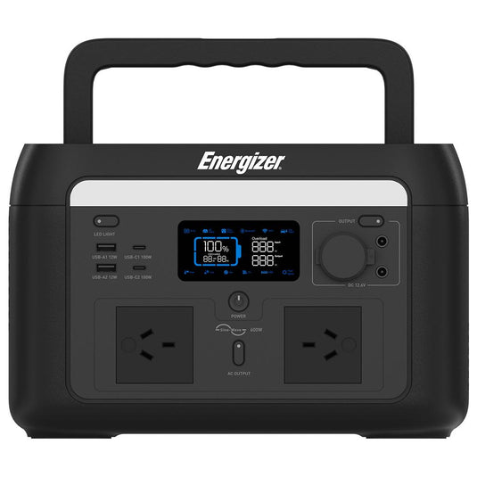 Energizer Peak 600 Portable Power Station 42.6AH - 516Wh