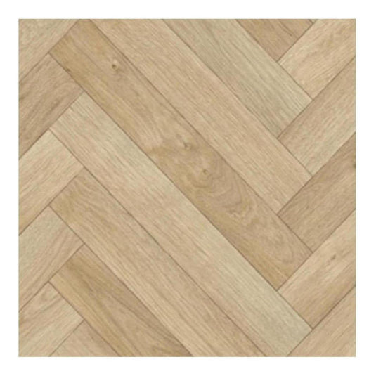 Eurolux Flooring Collection Herringbone Desert Oak 72m2 - 2.4X30M 0.6