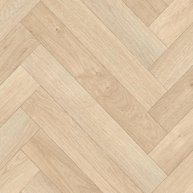 Load image into Gallery viewer, Eurolux Flooring Collection Herringbone Light Beach Oak 72m2 - 2.4X30M 0.6 Per Meter

