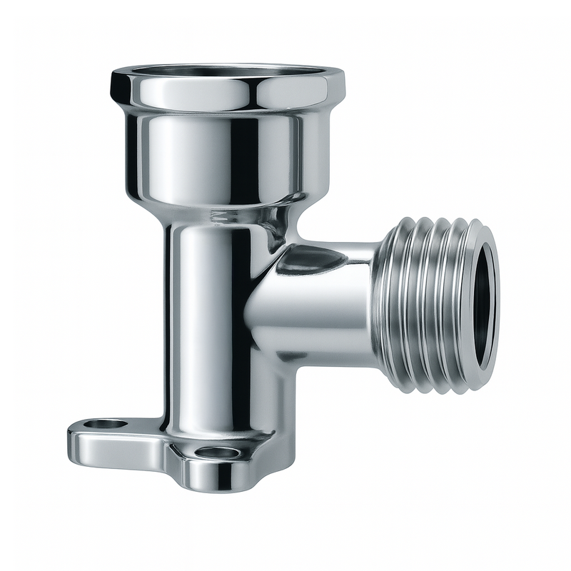 Load image into Gallery viewer, Finch A frame 1/2 Female Tap Fixing Back Plate Elbow Chrome
