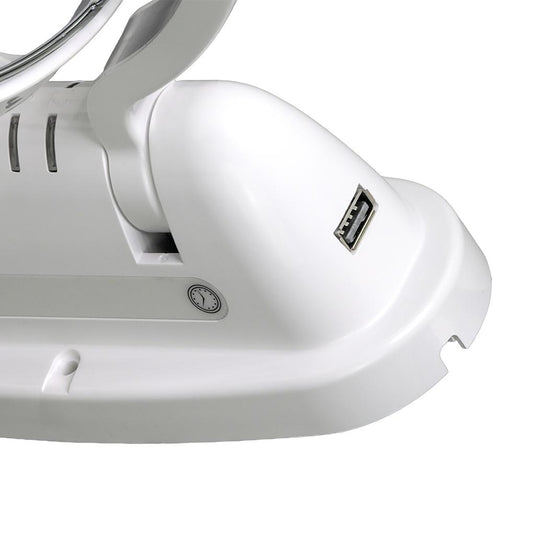 Finch 12/24V 3 Speed 360° Airflow Gimbal Fan Inc USB & Remote White