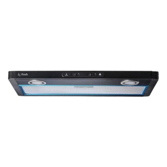 Finch 12V Rangehood Twin LED Black