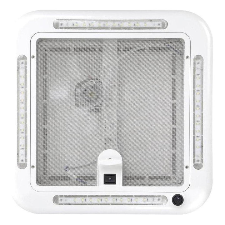 Finch 12V Shower Hatch 320 x 320mm with LED Lights – Caravan and ...
