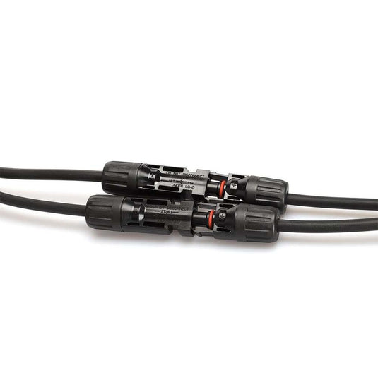 Finch 2 To 1 Y MC4 Solar Panel Cable Connectors Male and Female IP67 Pair