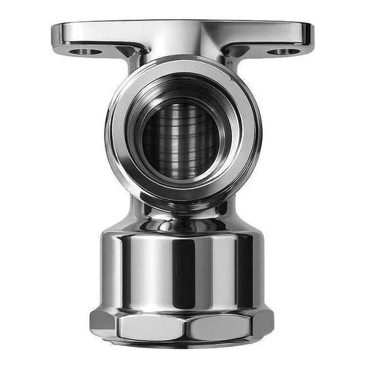 Finch A frame 1/2 Female Tap Fixing Back Plate Elbow Chrome