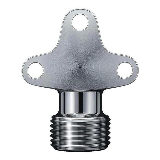 Finch A frame 1/2 Female Tap Fixing Back Plate Elbow Chrome