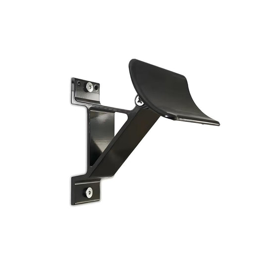 Finch Aluminium Awning Support Cradle Bracket - Black