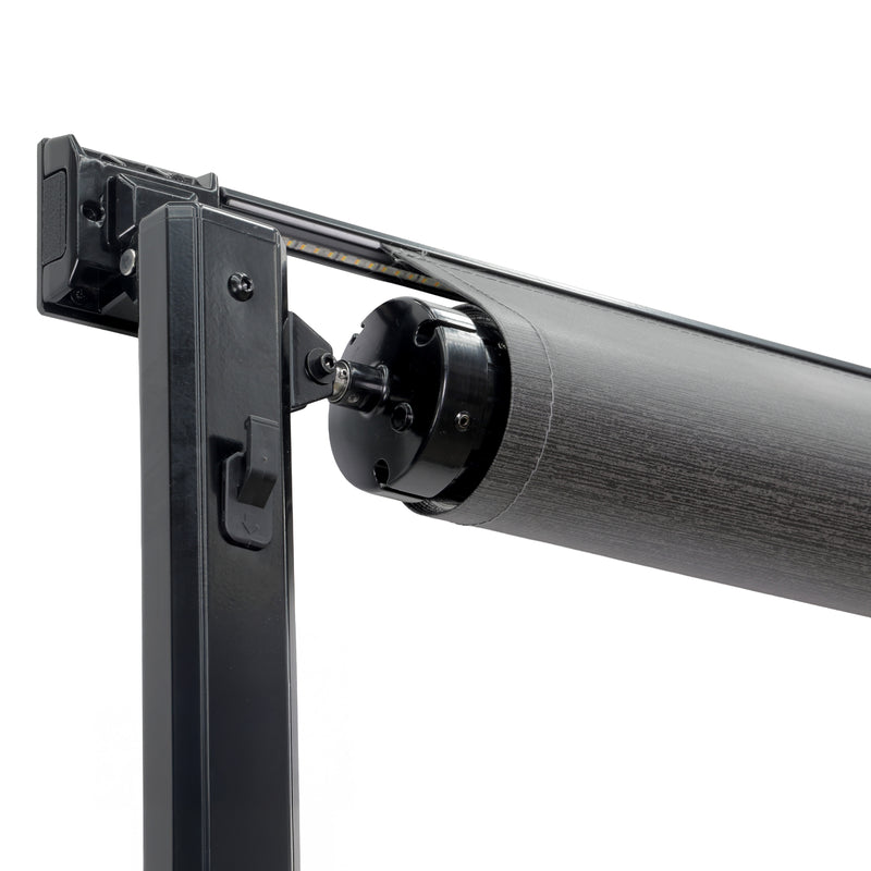 Load image into Gallery viewer, Finch Awning Manual Roll Out 12 Foot Black
