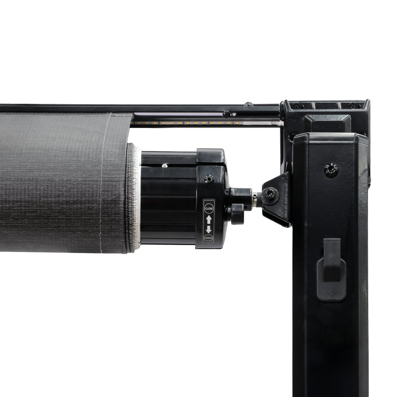 Load image into Gallery viewer, Finch Awning Manual Roll Out 16 Foot Black
