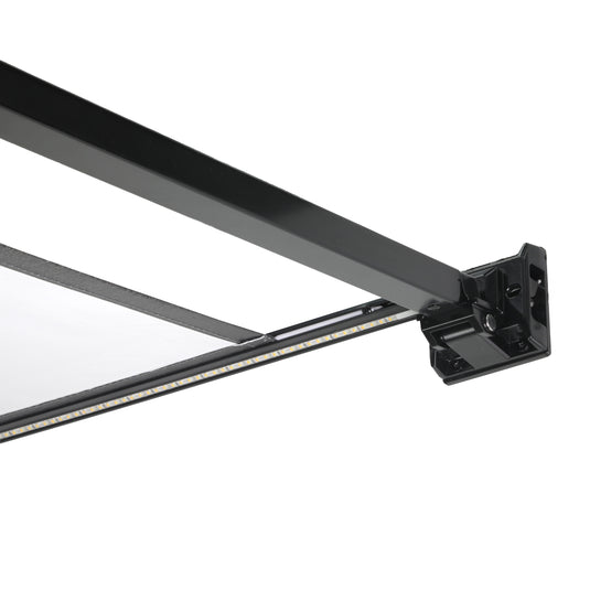 Finch Awning Manual Roll Out 16 Foot Black