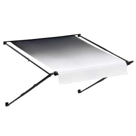 Finch Awning Manual Roll Out 18 Foot Black