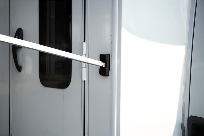 Load image into Gallery viewer, Finch Awning Side Mount Manual inc Support Leg 2.2 x1.65m Black
