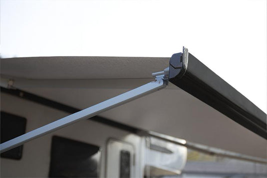 Finch Awning Side Mount Manual inc Support Leg 3 x 2.5m Black