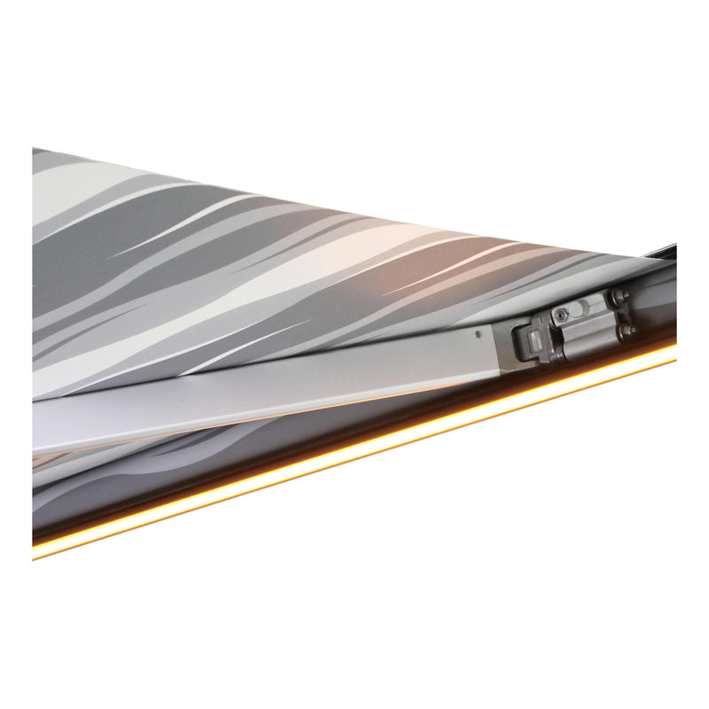 Load image into Gallery viewer, Finch Awning Top Mount Manual Inc Support Leg 3.5 x 2.5m White
