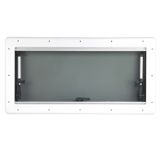 Finch Double Glazed Acrylic Window 500 x 350 With Blind and Fly Screen