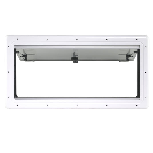 Finch Double Glazed Acrylic Window 500 x 350 With Blind and Fly Screen