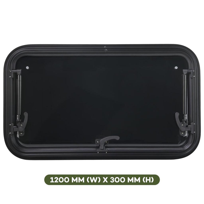 Load image into Gallery viewer, Finch European Design Aluminium Window 1200mm x 300mm
