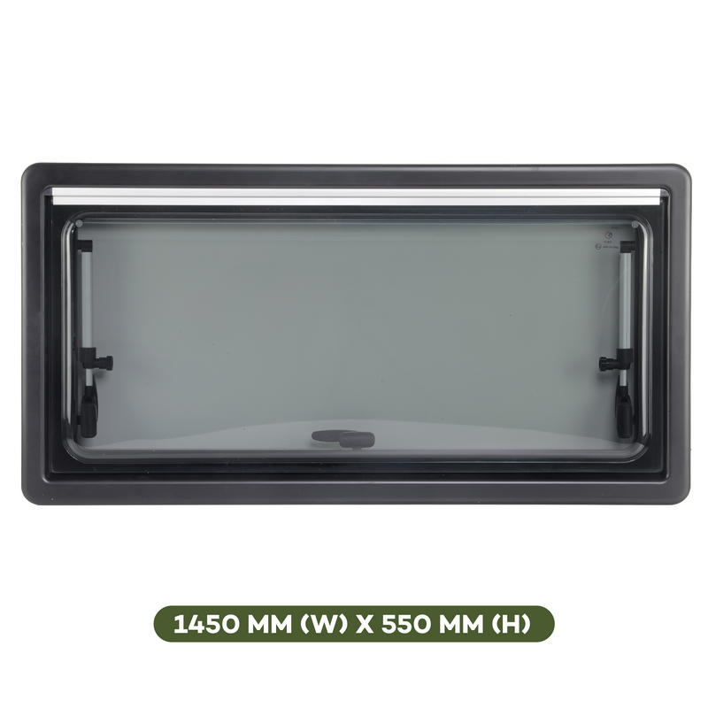 Load image into Gallery viewer, Finch European Design Aluminium Window 1450mm x 550mm
