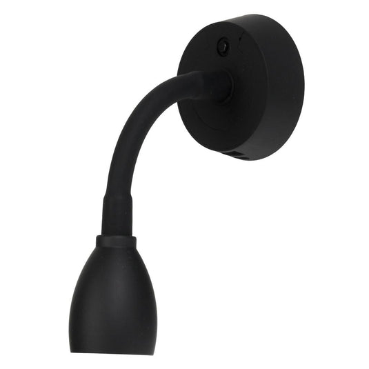 Finch LED 12V Reading Light with USB Port Black