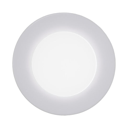 Finch RV 12v Slimline LED Downlight 70mm Cool White Light - White