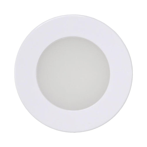 Finch RV 12v Slimline LED Downlight 70mm Cool White Light - White