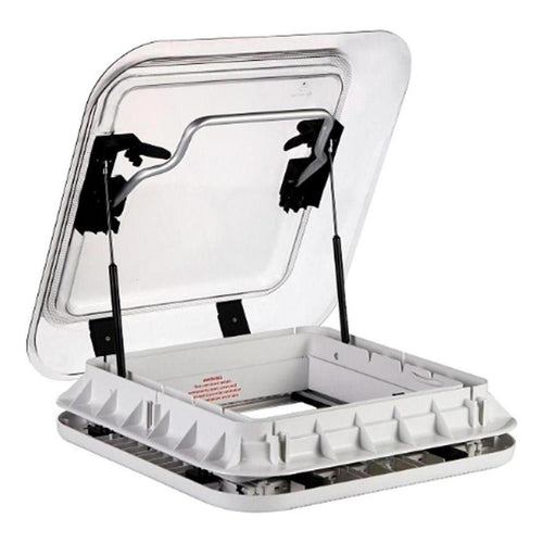 Finch Vented Skylight 450 x 400mm With LED Lights / Blind and Fly Screen