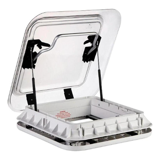 Finch Vented Skylight 450 x 400mm With LED Lights / Blind and Fly Screen