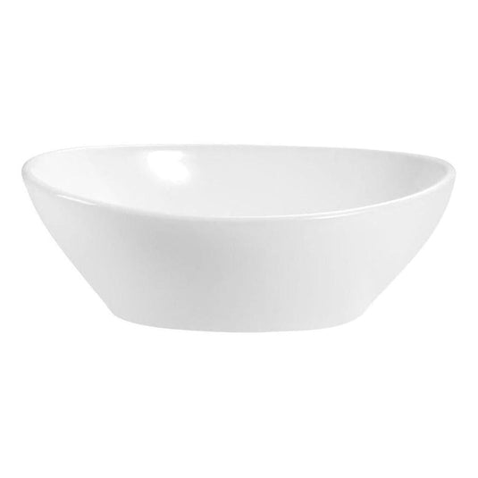 Gemini Ceramic Basin Sink 405 x 335mm Oval White