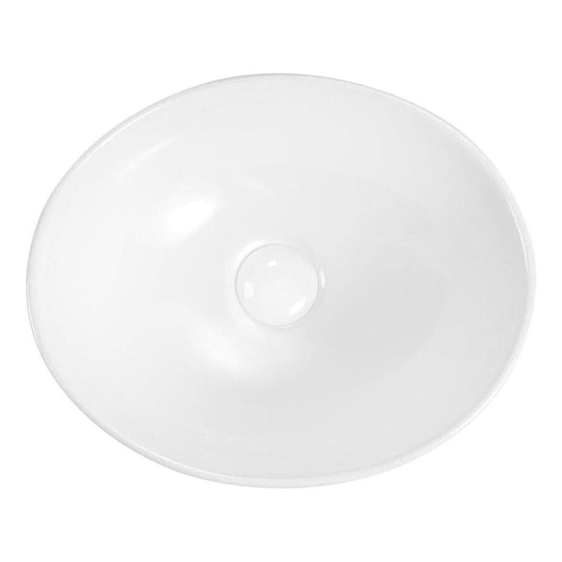 Load image into Gallery viewer, Gemini Ceramic Basin Sink 405 x 335mm Oval White
