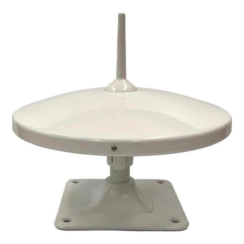 Glomex 250mm Amplified Digital RV TV Antenna White
