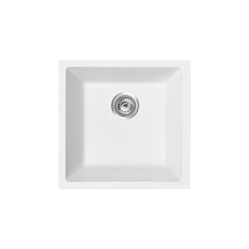 Load image into Gallery viewer, Grange Single Bowl Sink Basin Granite Composite 450 x 450 x 230 - Matte White
