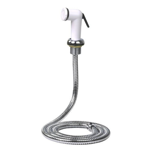 Handheld White Bidet Shattaf Sprayer kit with 1500mm Chrome Hose & Holder