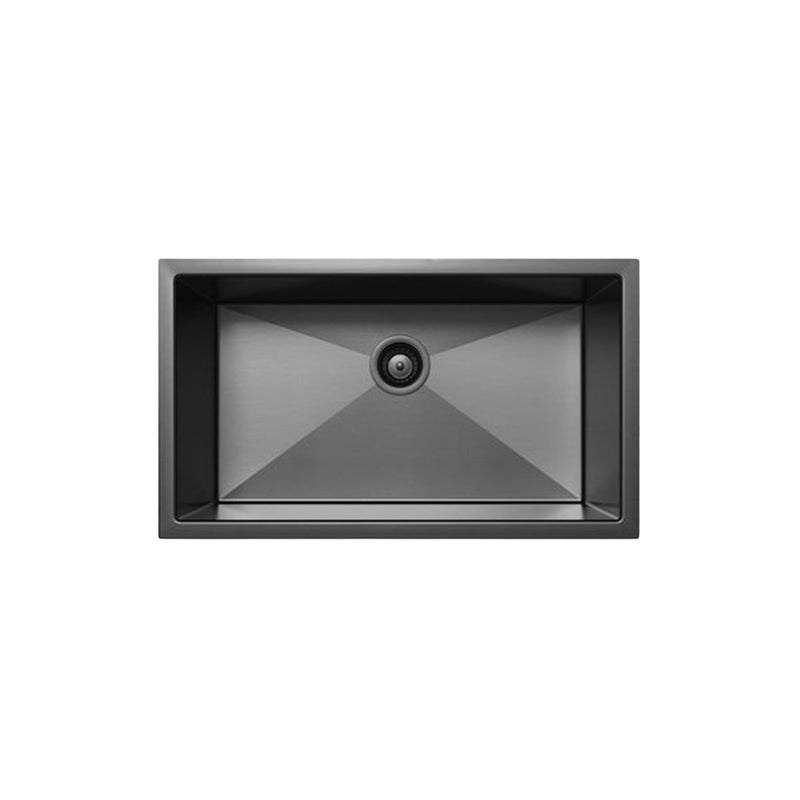 Load image into Gallery viewer, Henley Single Bowl Sink Basin 700 x 440 x 250 - Stainless Steel - Gun Metal
