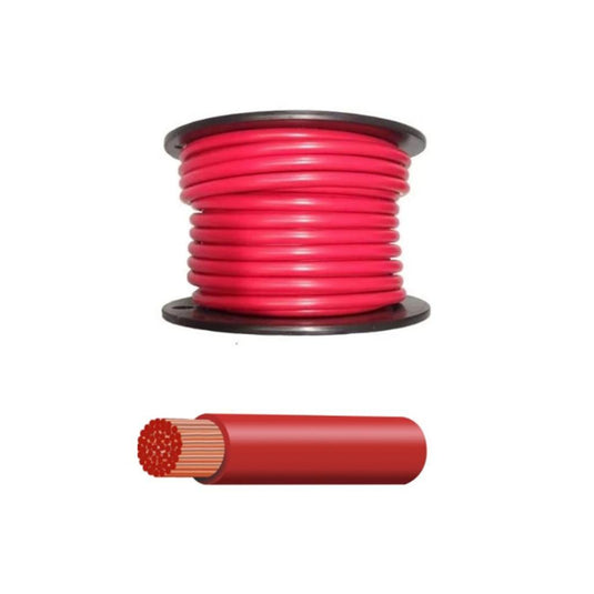 Iluma 0 B&S V90 Insulated Single Core Red Cable 30m Roll 50mm
